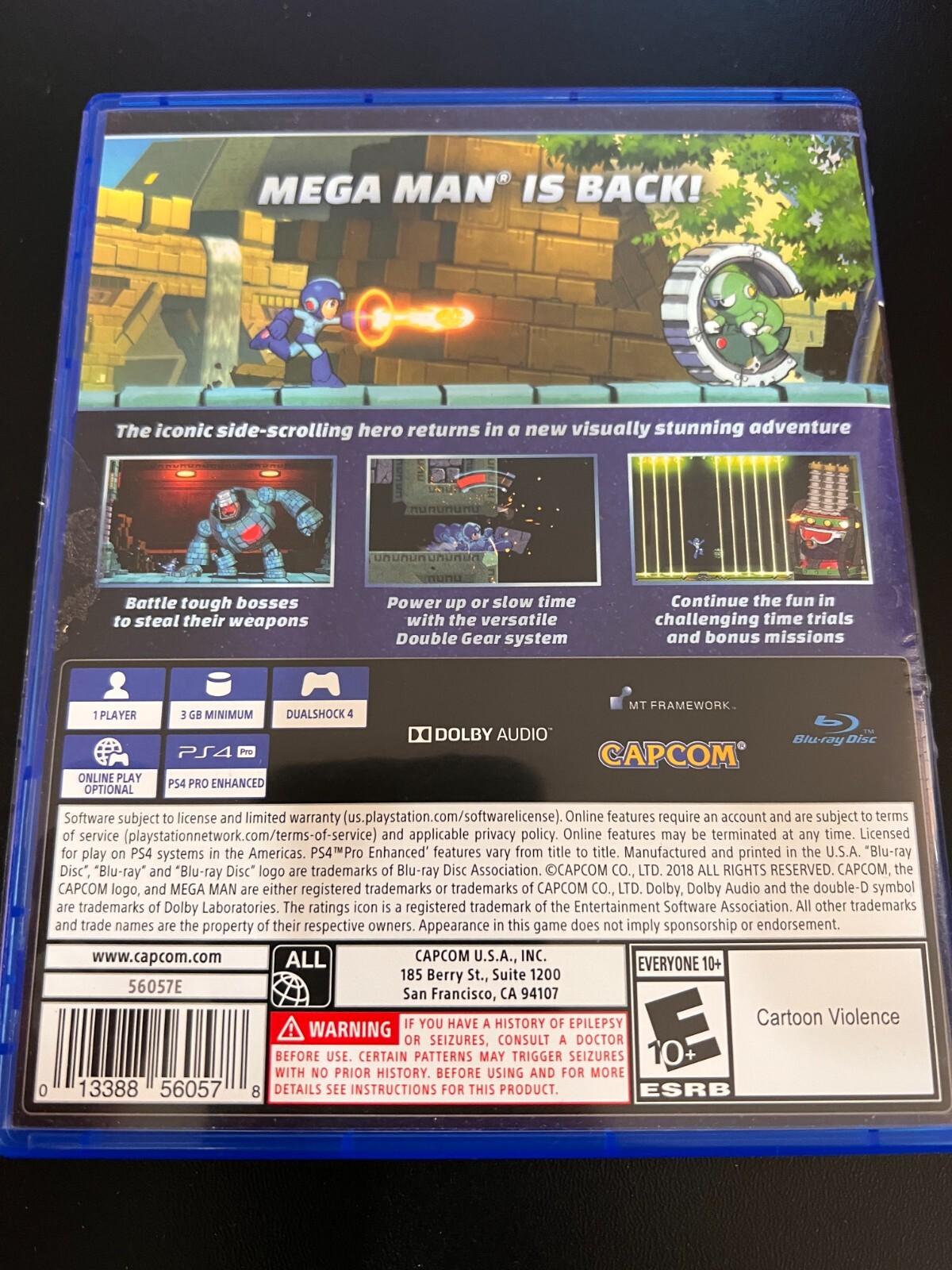 Mega Man 11 (PlayStation 4, 2018) PS4