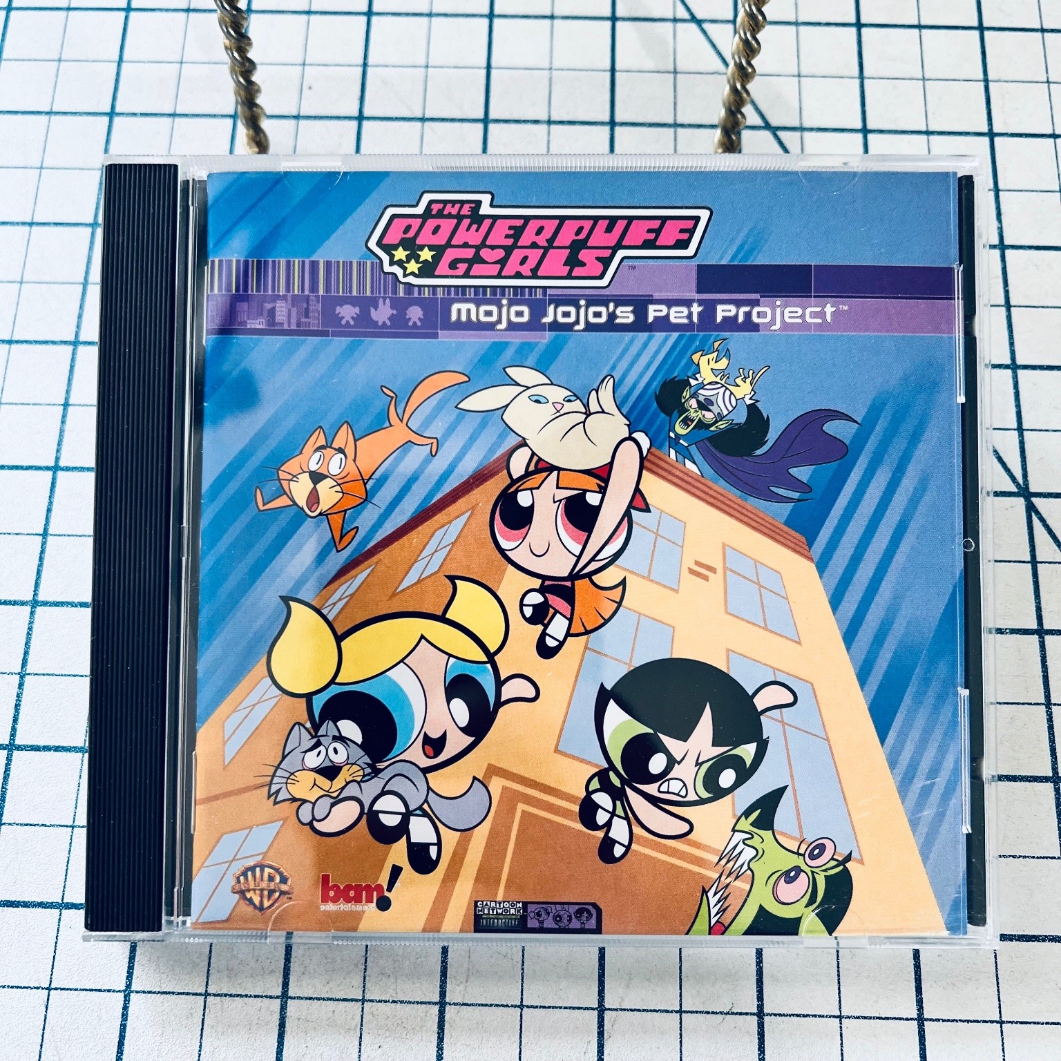 The Powerpuff Girls Mojo Jojo’s Pet Project CD-ROM 2001 PC Video Game Cartoon
