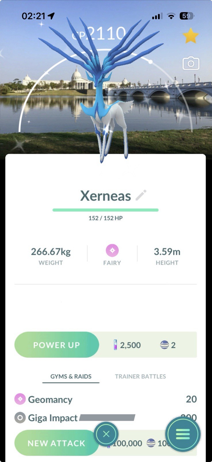 ✨ Shiny Xerneas Tainan Background ✨ 1 Mil Or 20K Trade
