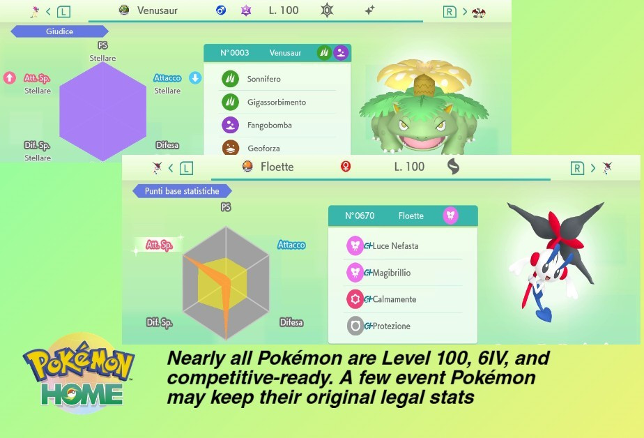 Pokemon HOME Ultimate living dex 100% | Shiny Non-Shiny | +3000 Pokemon