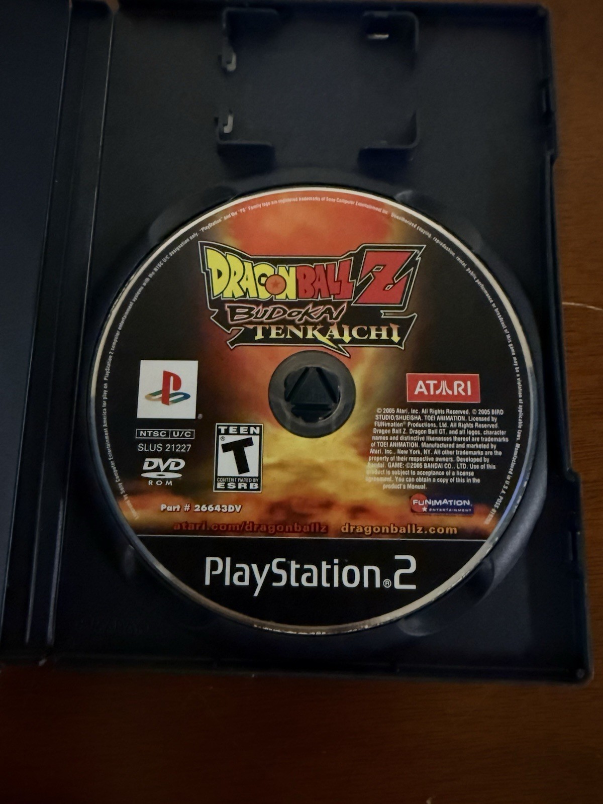 Dragon Ball Z Budokai Tenkaichi PS2 NO MANUAL Tested Working
