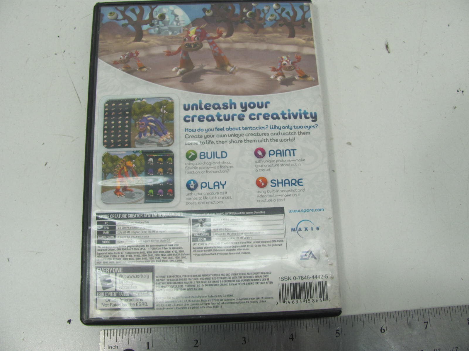 Spore Creature Creator (Windows/Mac, 2008)