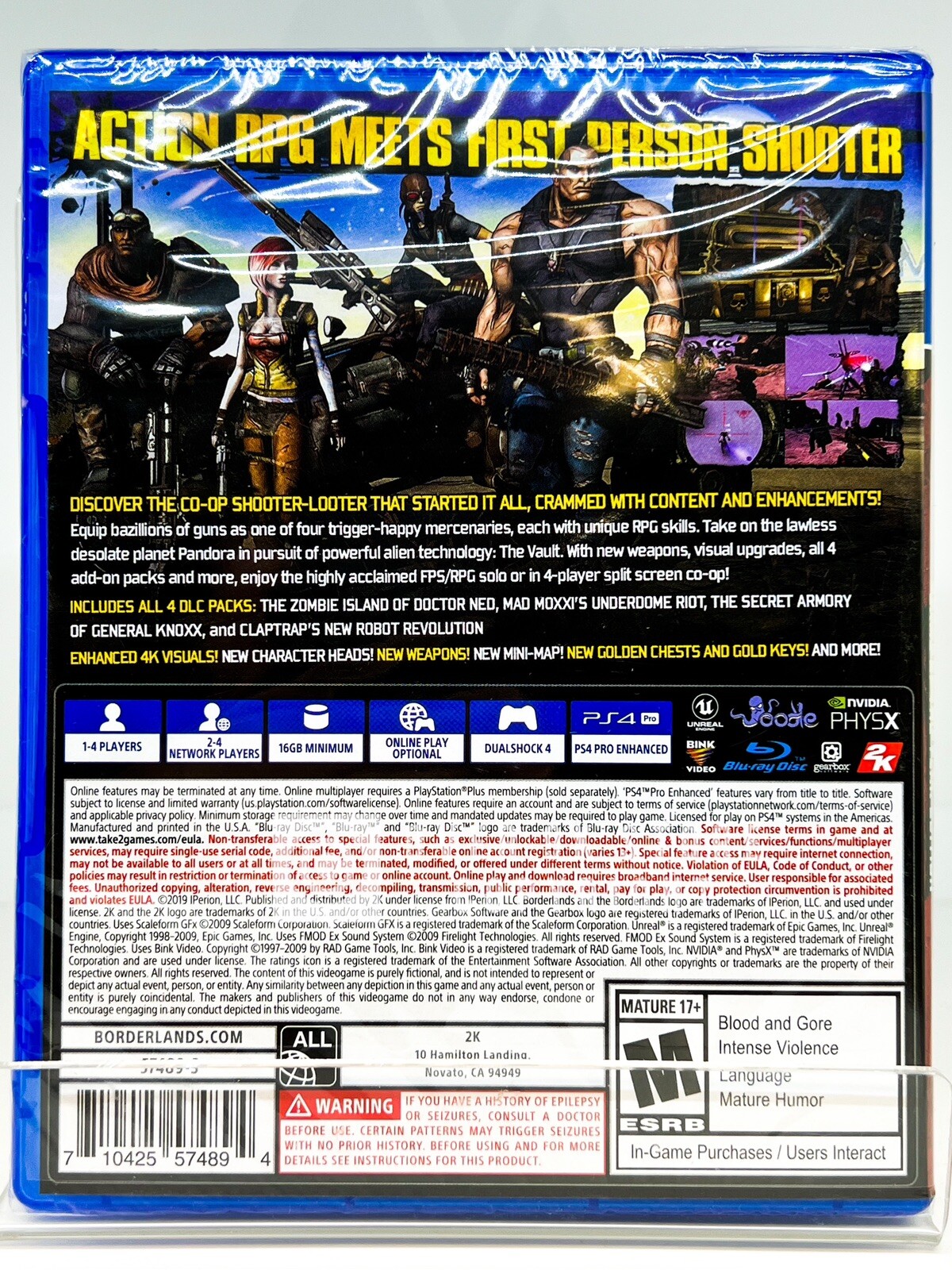 Borderlands Bundle w/ 3 games – PS4 – US Version | Brand New | Factory Sealed
