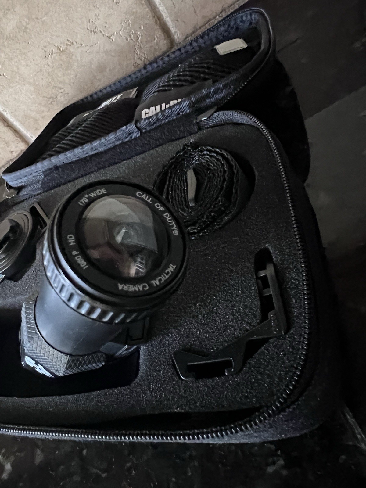 Call of Duty Ghosts 1080p HD Tactical Camera with Case & Accessories No SD Card
