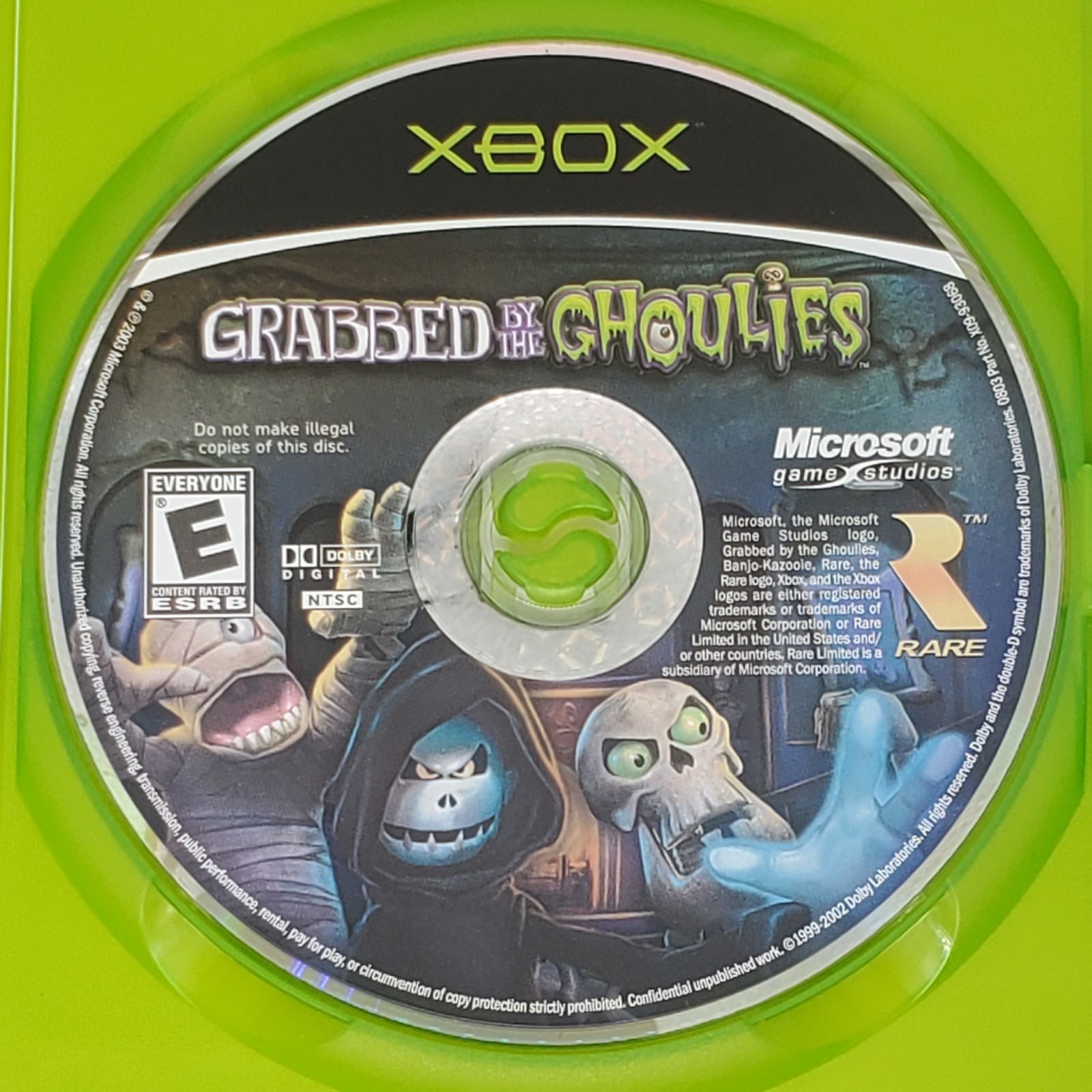 Grabbed by the Ghoulies OG Xbox CIB w Insert Tested And Working Good Condition.