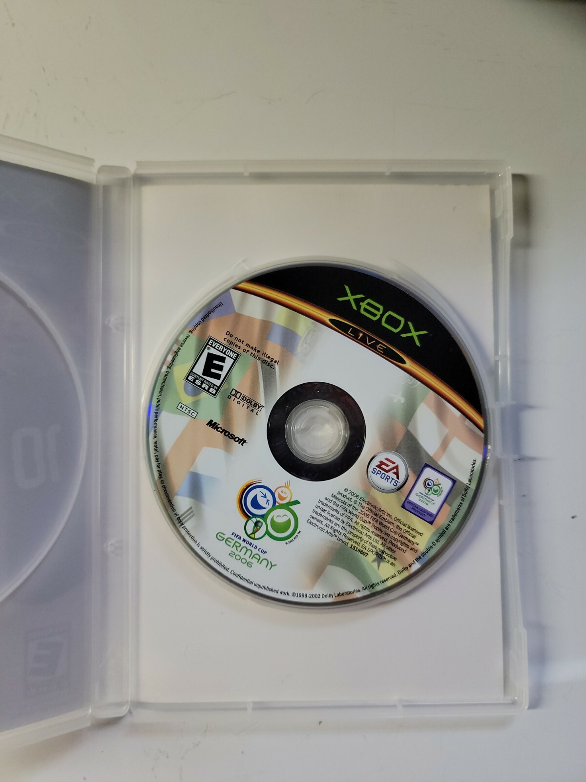 Microsoft Xbox FIFA World Cup Germany 2006 CIB Complete Tested Working EA Sports