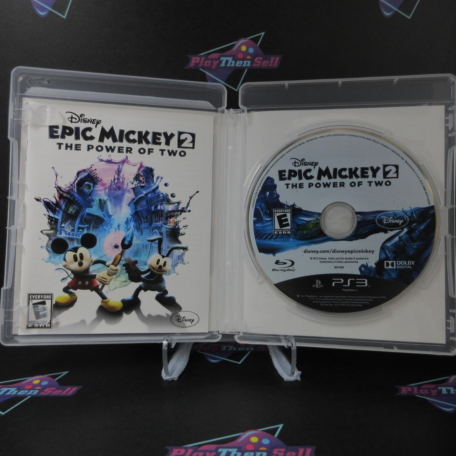 Refurbished Disney Epic Mickey 2 The Power of Two PS3 PlayStation 3 Complete ..