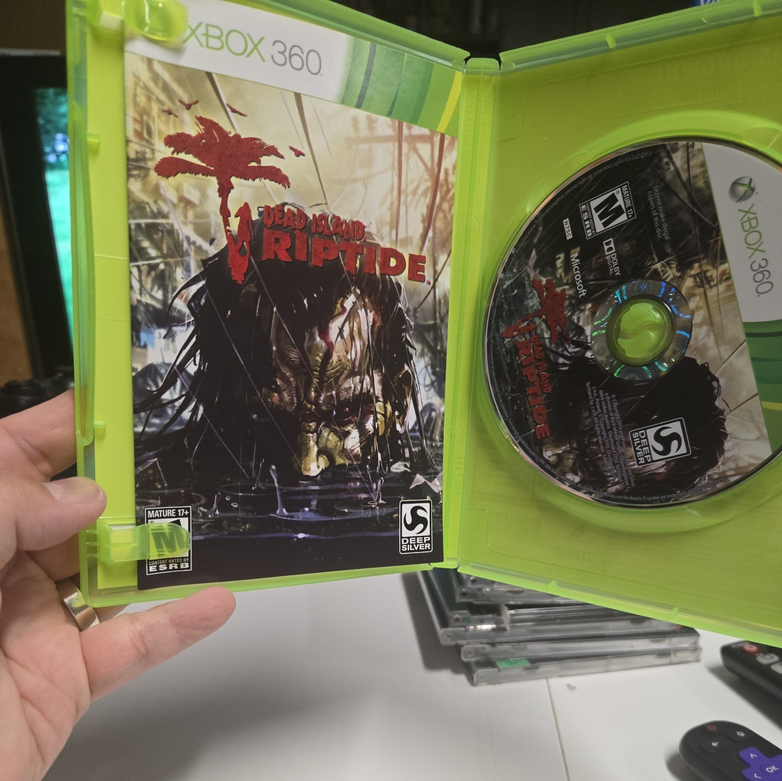 Dead Island: Riptide (Microsoft Xbox 360, 2013) Complete w/manual