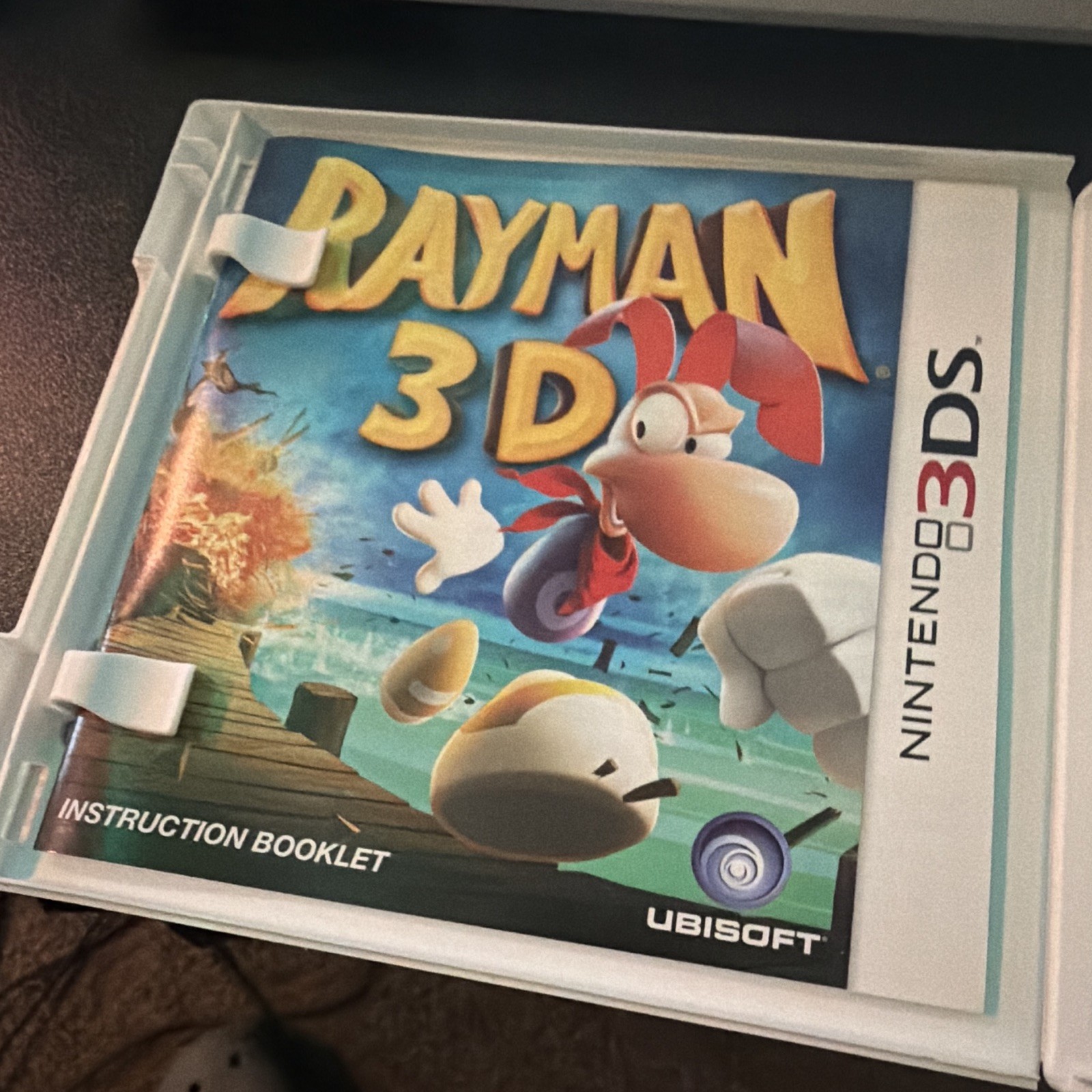 Ubisoft Rayman 3D Nintendo 3DS w/ Manual Platformer Action E NTSC-U/C 2011