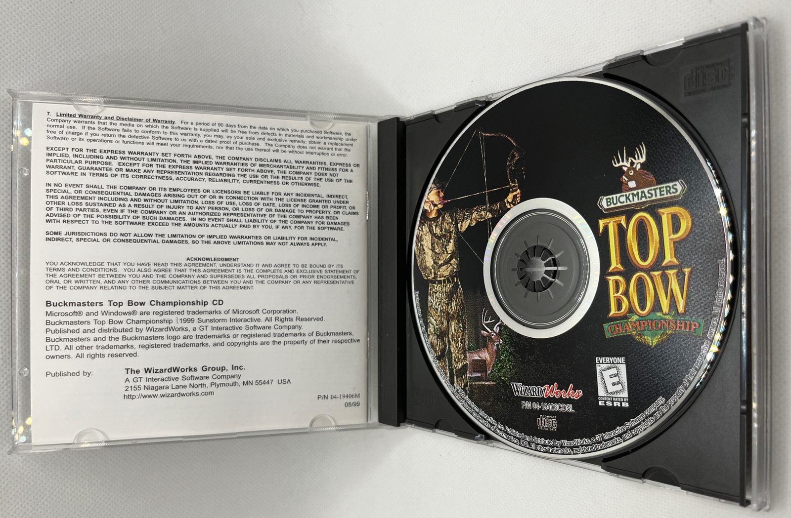 📦 Buckmasters: Top Bow Championship (PC CD-ROM, Jewel Case)