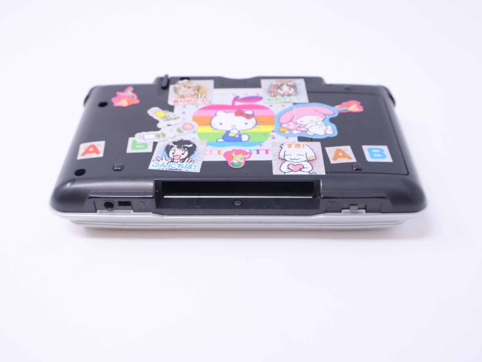 Nintendo DS Handheld Console Tested Working Titanium Silver w/ Charger & Stylus