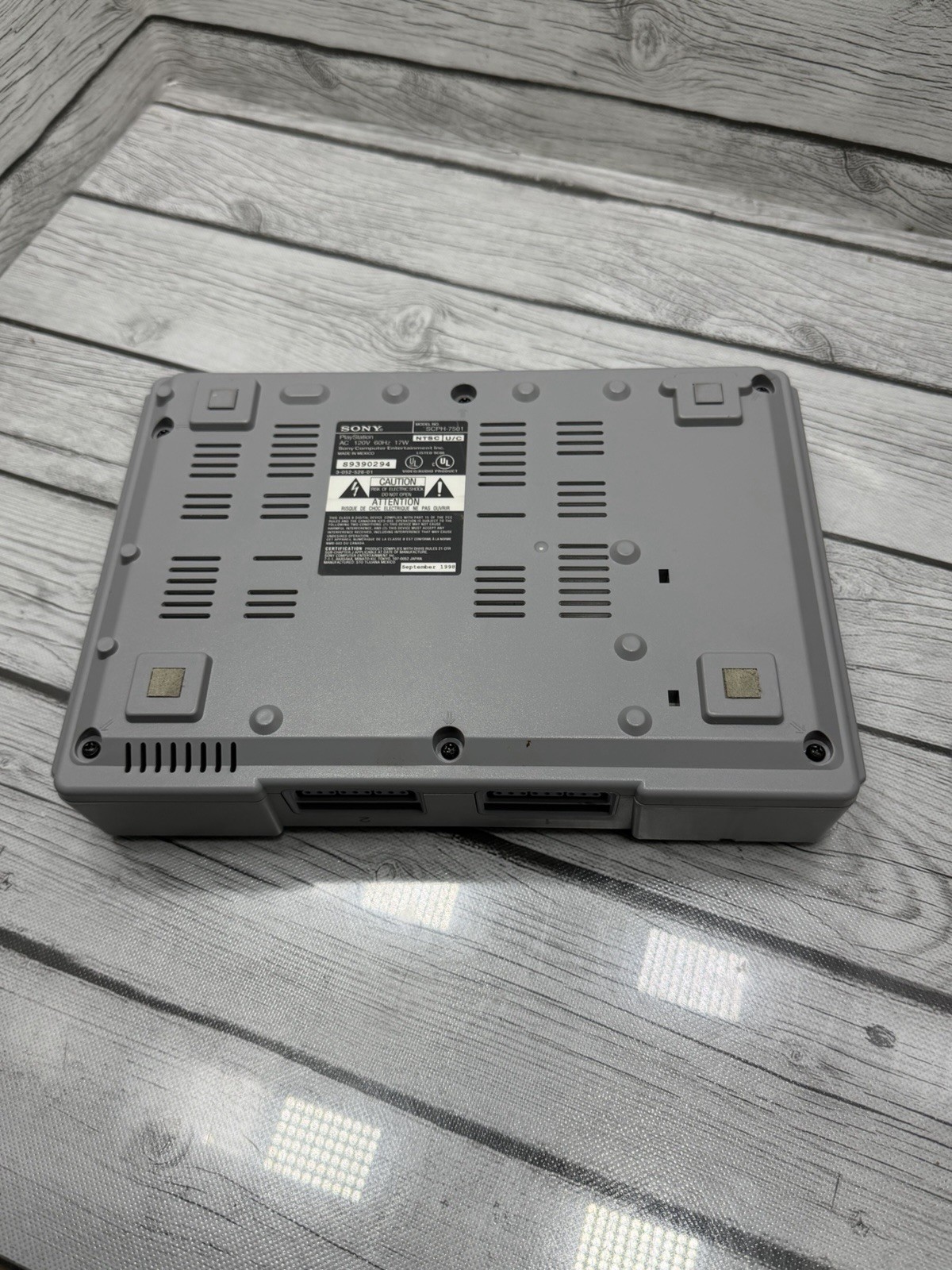 Sony PlayStation 1 PS1 Console ONLY – SCPH-7501 – Tested