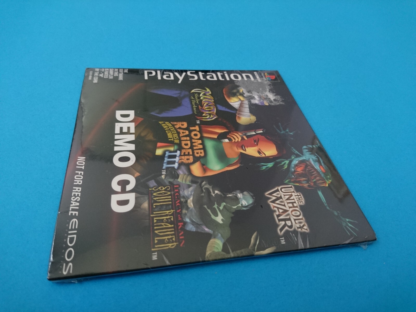 NEW EIDOS VOLUME 3 DEMO CD Soul Reaver Tomb Raider PlayStation 1 PS1 NEW SEALED