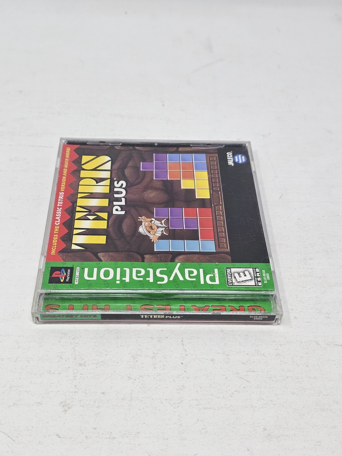 Tetris Plus (Sony Playstation 1, 1996) PS1 CIB Complete Refinished disc Tested