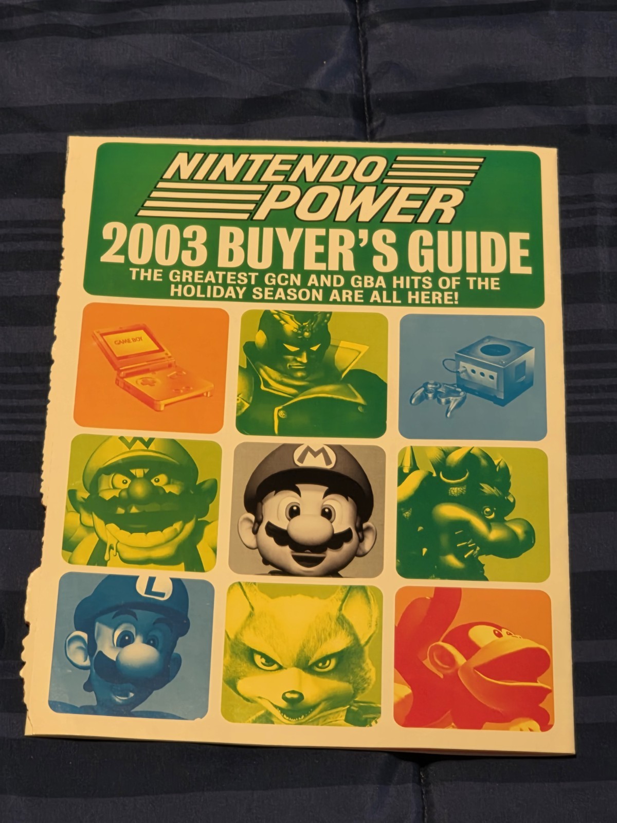 Nintendo Power 2003 Buyer’s Guide GameCube GBA Zelda Pokemon Colosseum