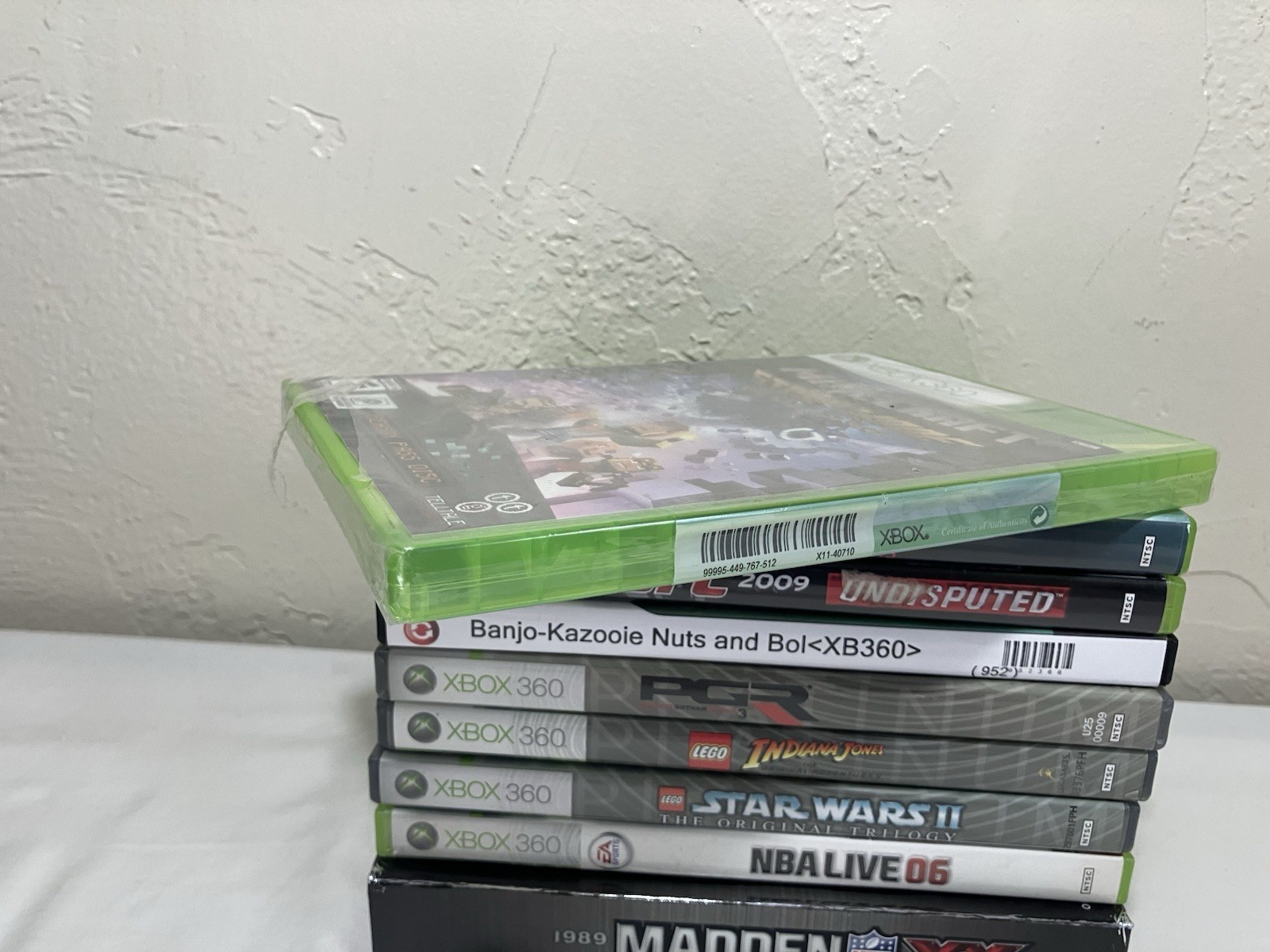 Microsoft Xbox 360 E 250GB Console #1538 W/ 9 Games, Controller, HDMI, Minecraft