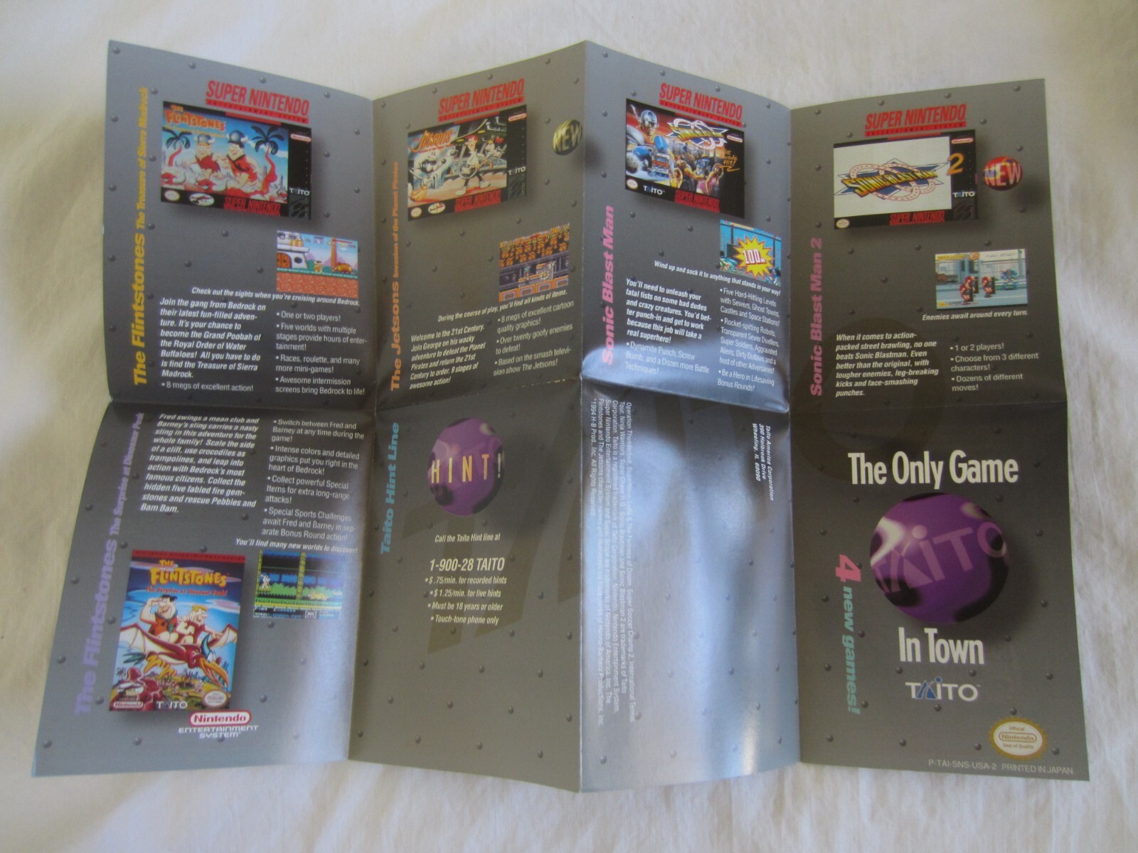 Operation Thunderbolt SNES Super Nintendo CIB 100% Complete Box 1994 Taito RARE