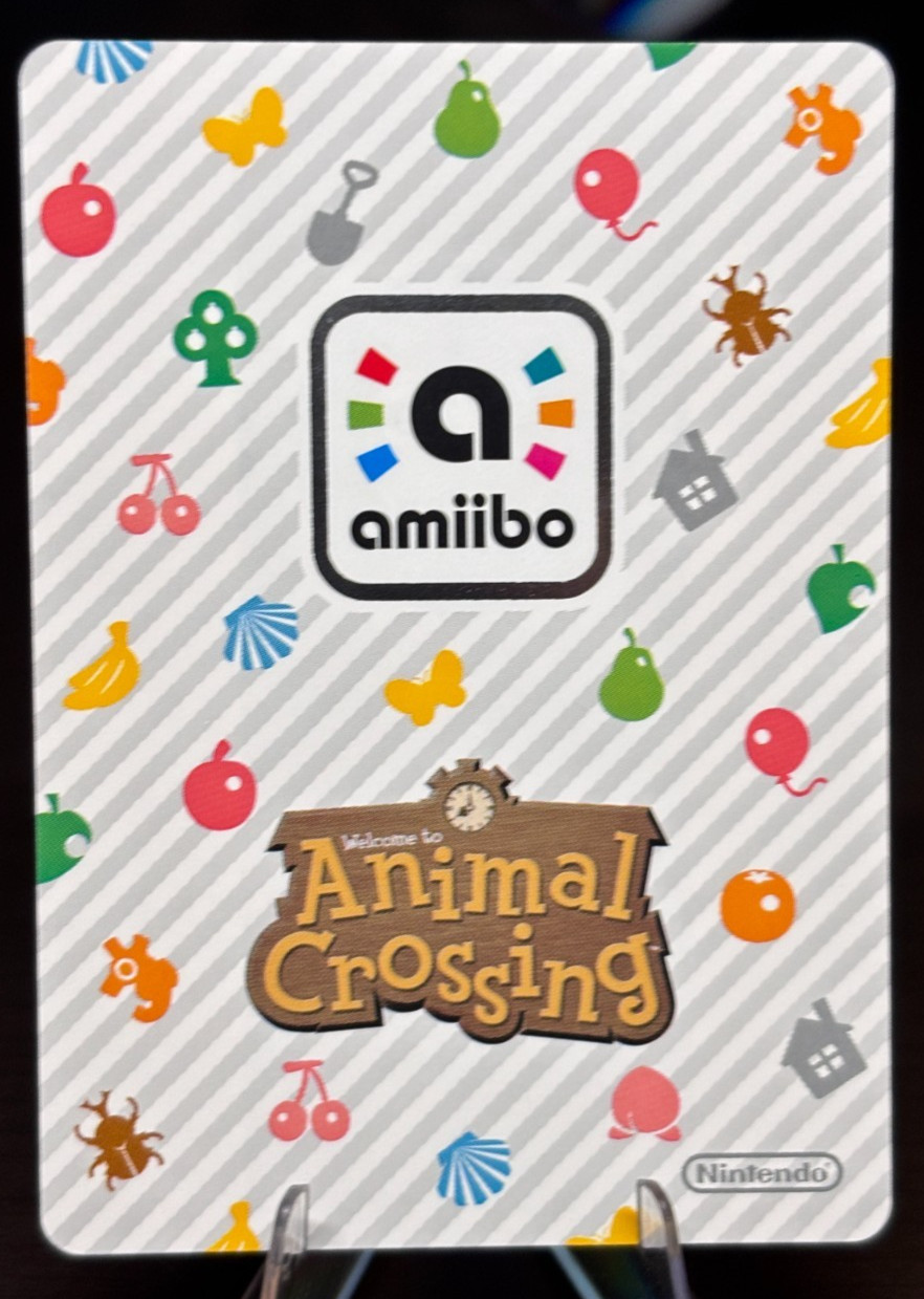 Dom Amiibo Card 427 Animal Crossing Series 5 Nintendo Switch Authentic