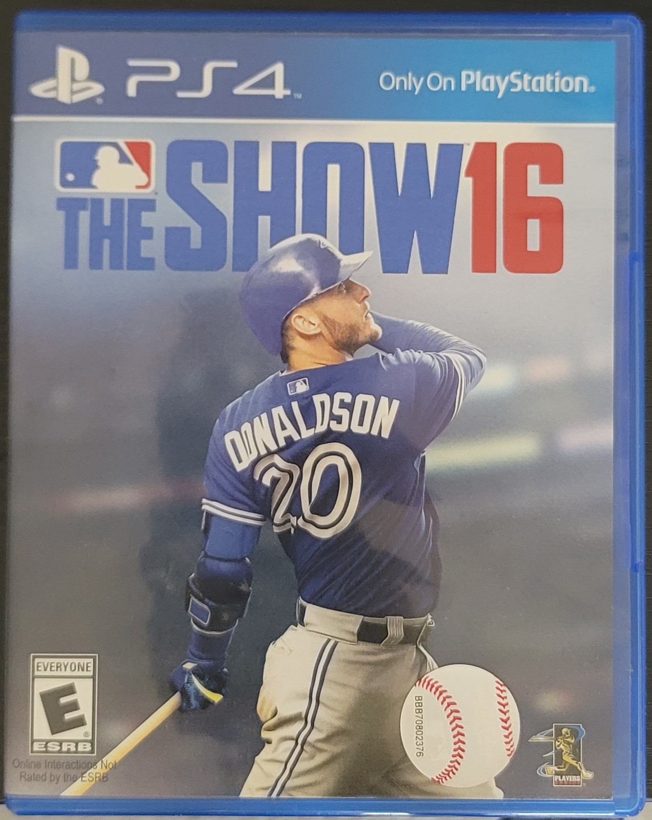 MLB: The Show 16 (Sony PlayStation 4, 2016)