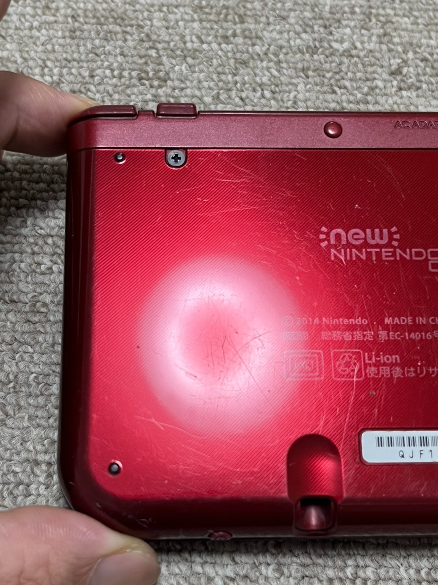 New 3DS LL XL Metalic red Japan Nintendo Console region Japanese B10