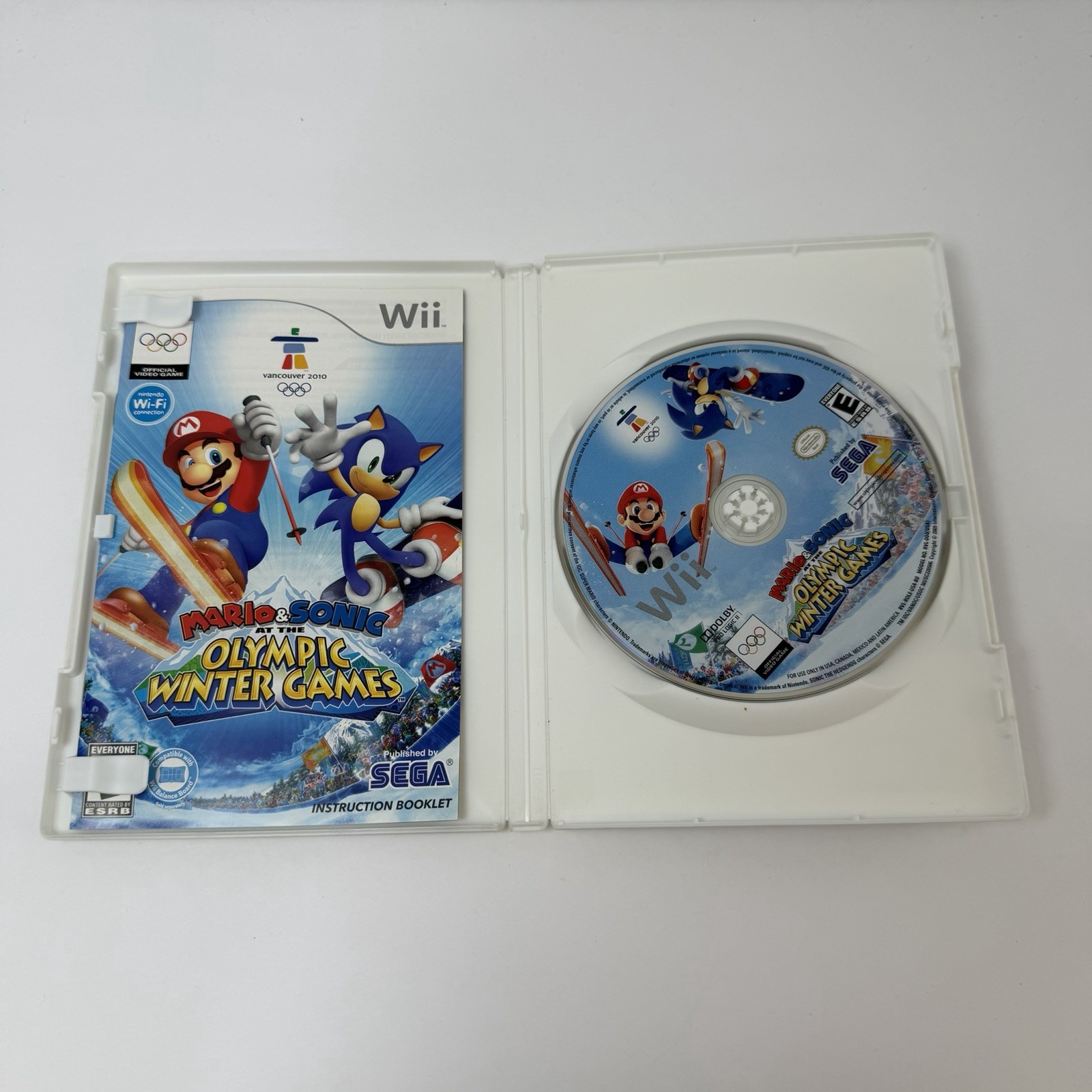Mario & Sonic Olympic Games, Winter, London 2012 Nintendo Wii Lot Of 3 Games CIB