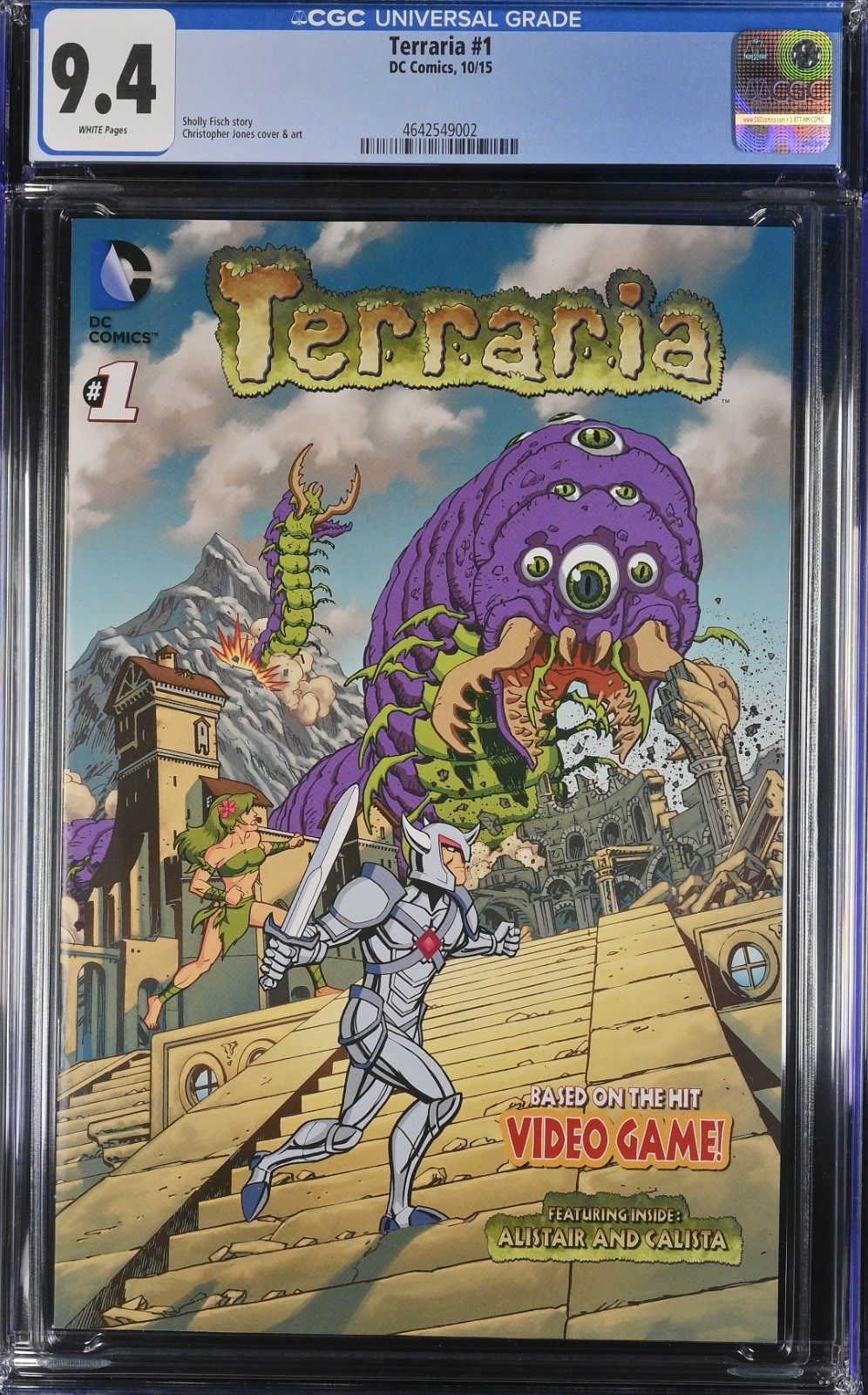 DC Comics Terraria #1 – CGC 9.4 – NM – Super Rare – 2015
