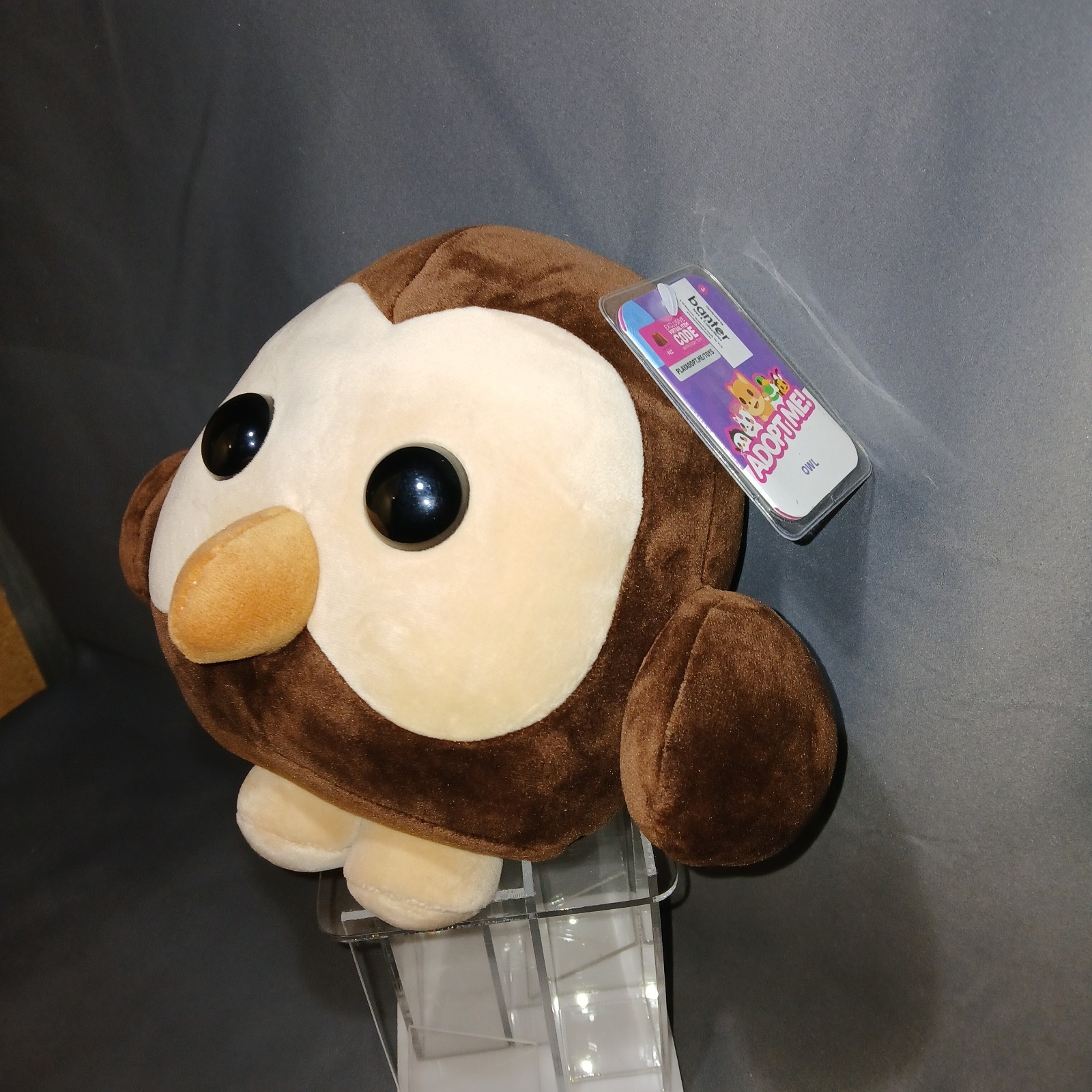 Adopt Me Pet Owl Plush Exclusive Virtual Item With Code NEW