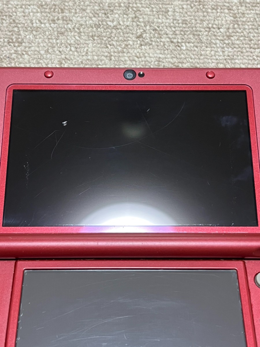 New 3DS LL XL Metalic red Japan Nintendo Console region Japanese B10