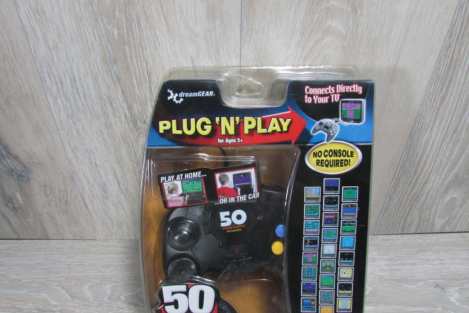 DreamGEAR Plug ‘N’ Play 50 Video Games Connect Directly to TV NEW