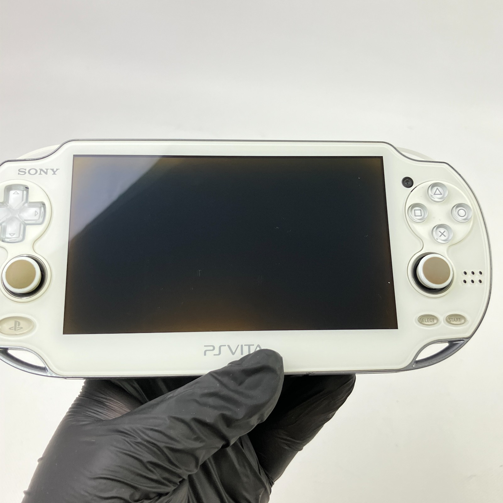Refurbished PS Vita PCH-1000 Sony PlayStation Crystal White Console Only Works 4