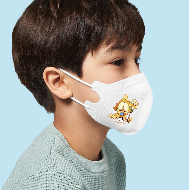 Cookie Run Kingdom Disposable Face Mask 30pcs 30 Designs Earloop Non Medical
