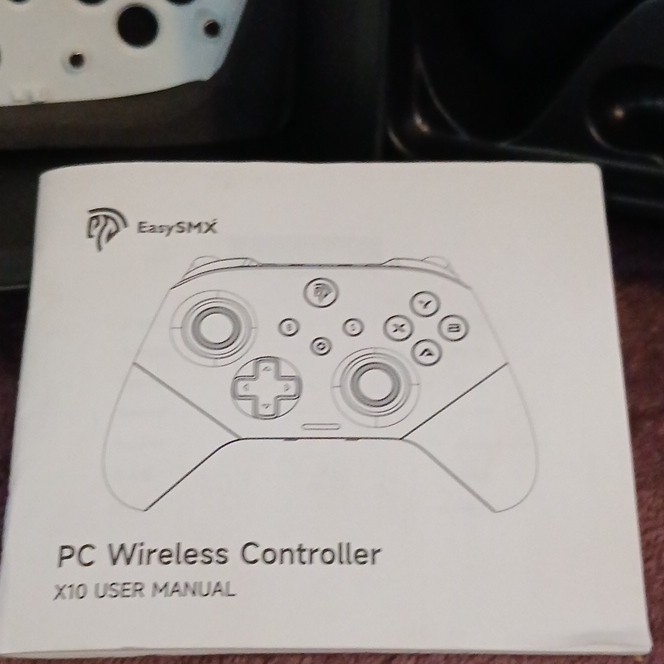 EasySMX X10 Mechanic Master Wireless PC Controller Gray/Black