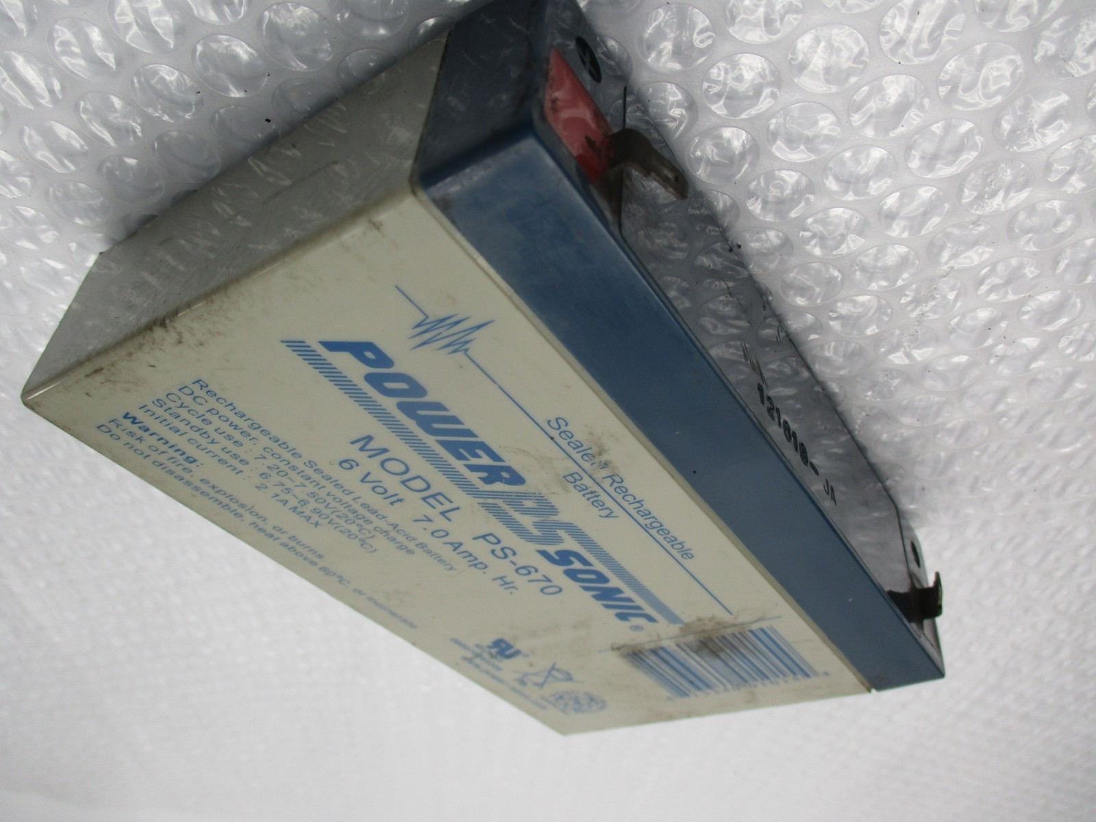 POWER SONIC PS-670 SEALED RECHARGEABLE BATTERY NSNP