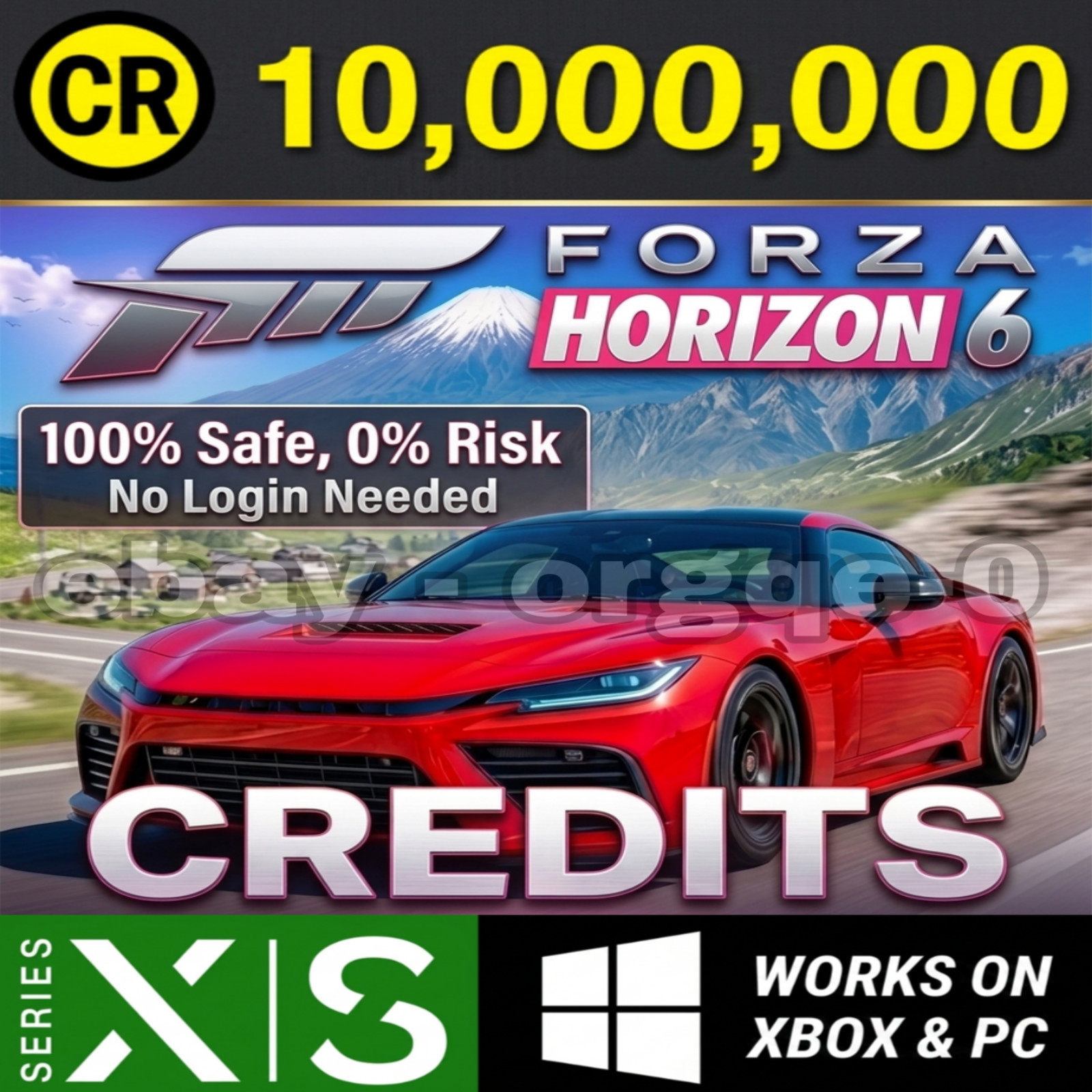 Forza Horizon 6 CR 🤑CREDITS🤑 10M | XBOX | PC | STEAM |