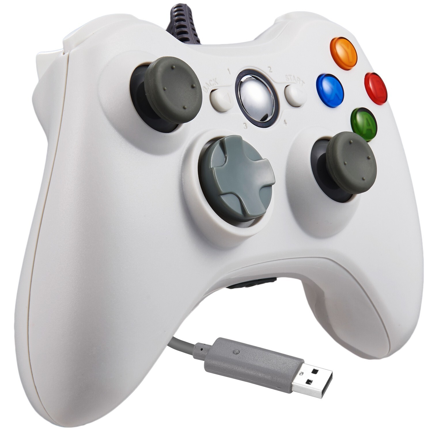Wired Controller USB For PC for Xbox 360 / 360 Slim Windows 7 8 10 11 Gamepad XP