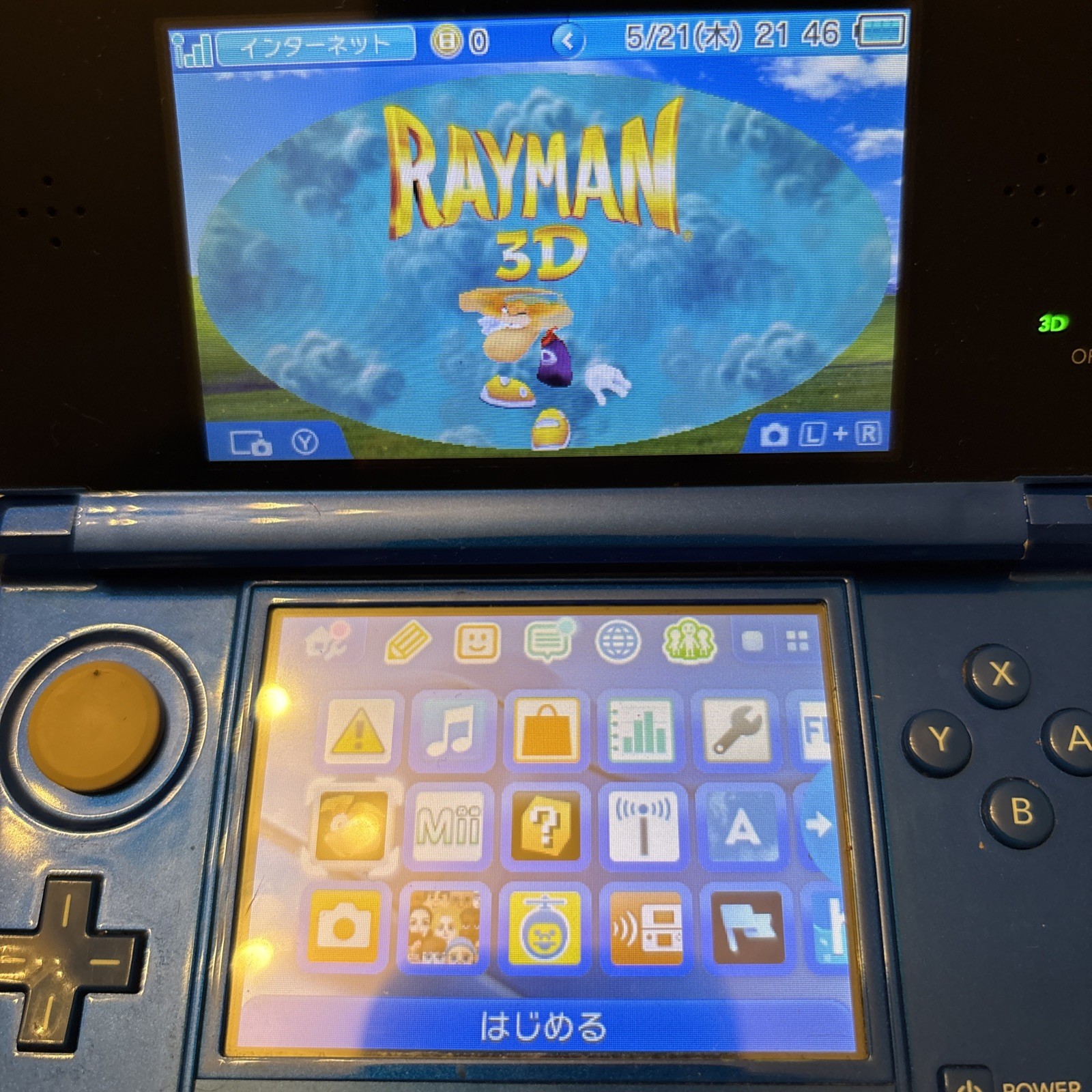 Rayman 3D Nintendo 3DS 2011 Complete in Box with Manual