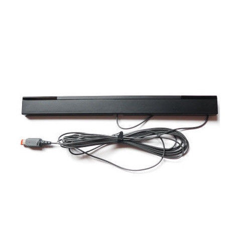 New Official Nintendo Wii U Infrared Genuine OEM Wired Sensor Bar RVL-014 -Black