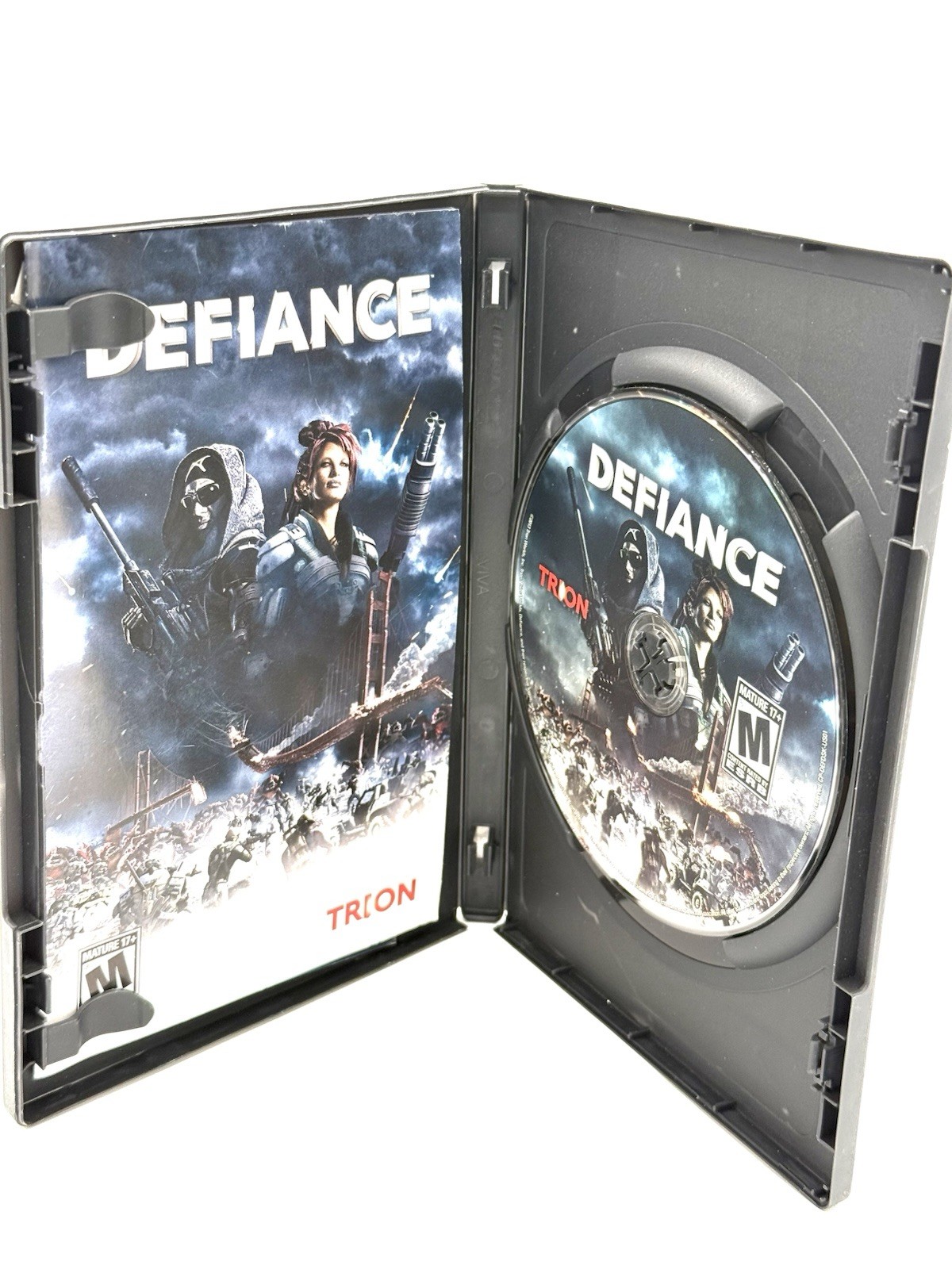 Defiance (PC) DVD-ROM Shooter Game Disc – Trion, M Rated, Multiplayer