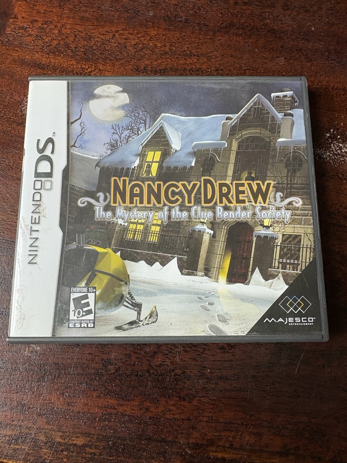 Majesco Nancy Drew Nintendo DS 2008 E10+ NTSC w/ Manual & Case