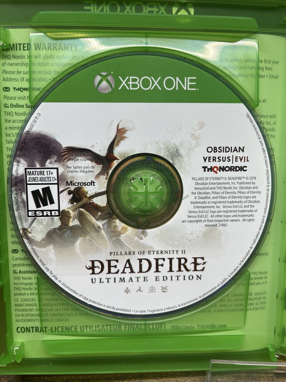 Pillars of Eternity II: Deadfire Ultimate Edition – Xbox One Excellent condition
