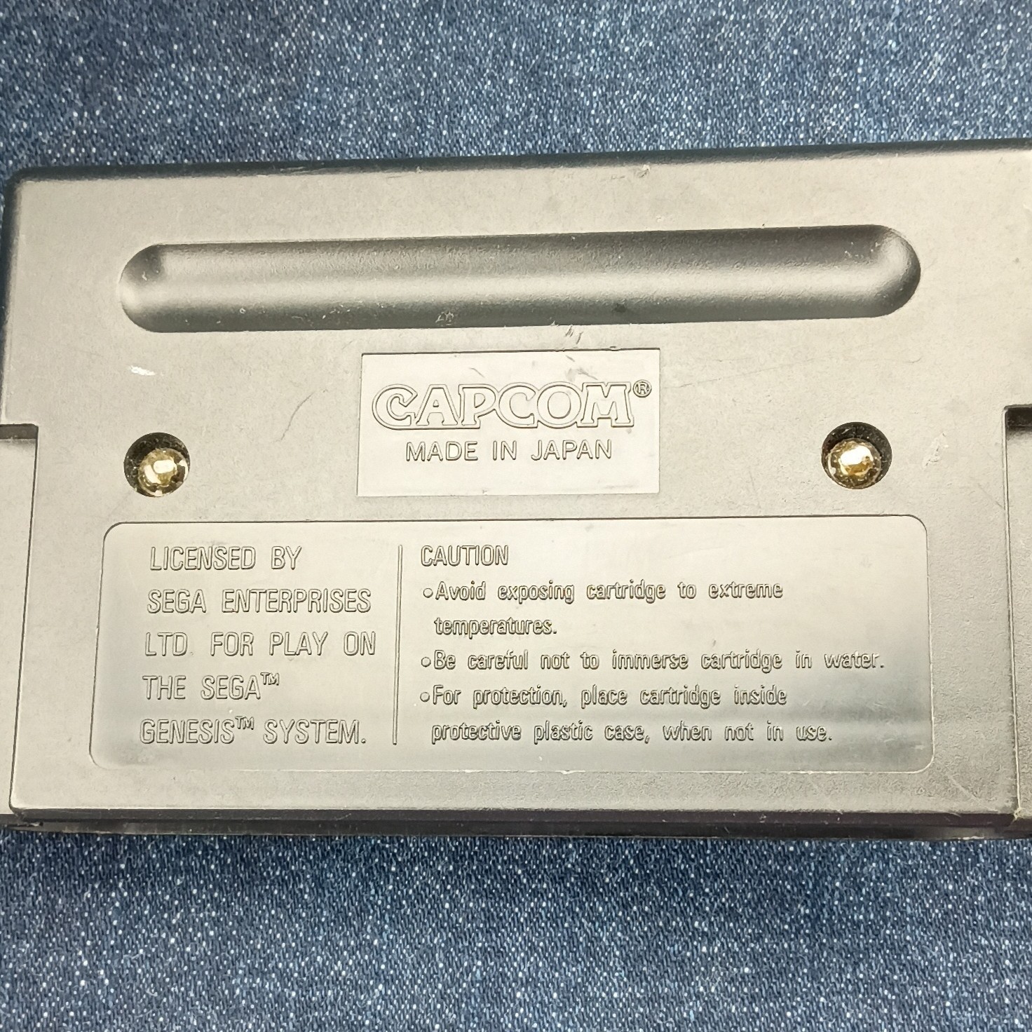 Capcom Street Fighter II’ for Sega Genesis Game Cartridge – Fighting Series