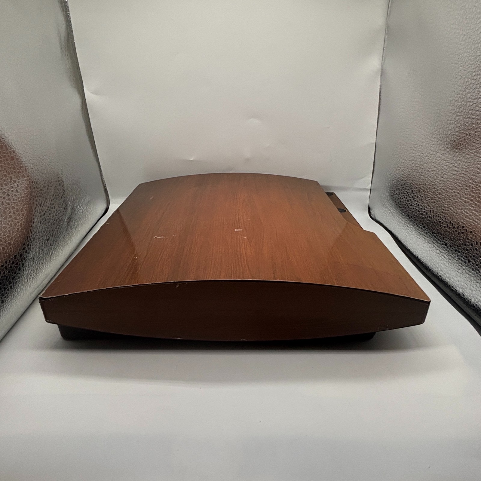 Brown PS3 Slim CECH-3001A Wood Grain Custom Skin Sony Console Only *Works READ