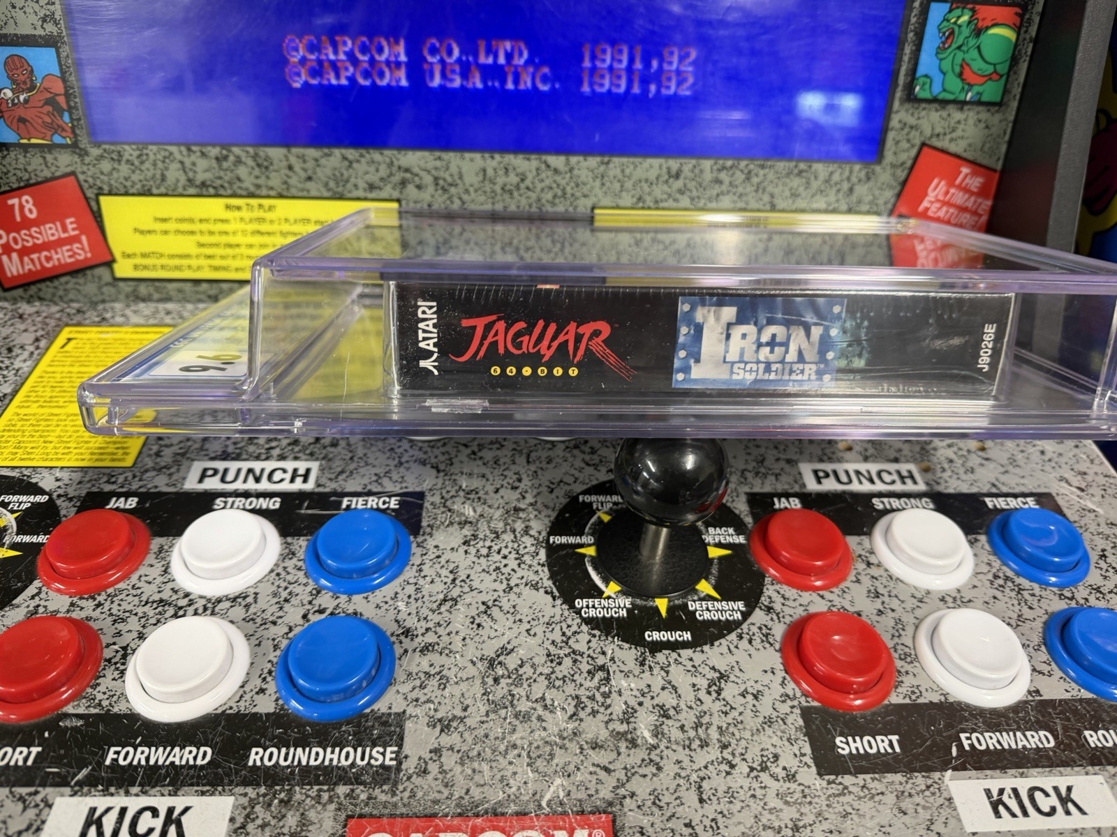 1994 Atari Jaguar Game Iron Soldier Graded CGC 9.6 B+ Sealed BRAND NEW