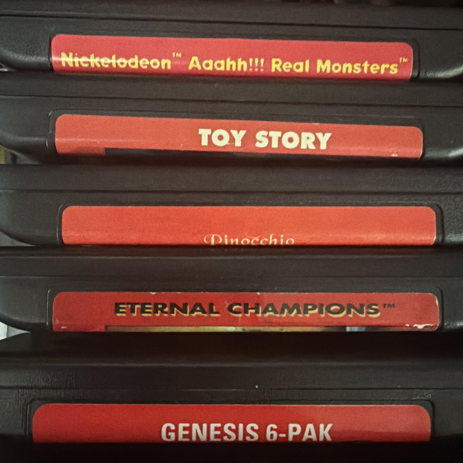 Lot Of 25 Sega Genesis Games Untested Comes In ALS Drawer Case
