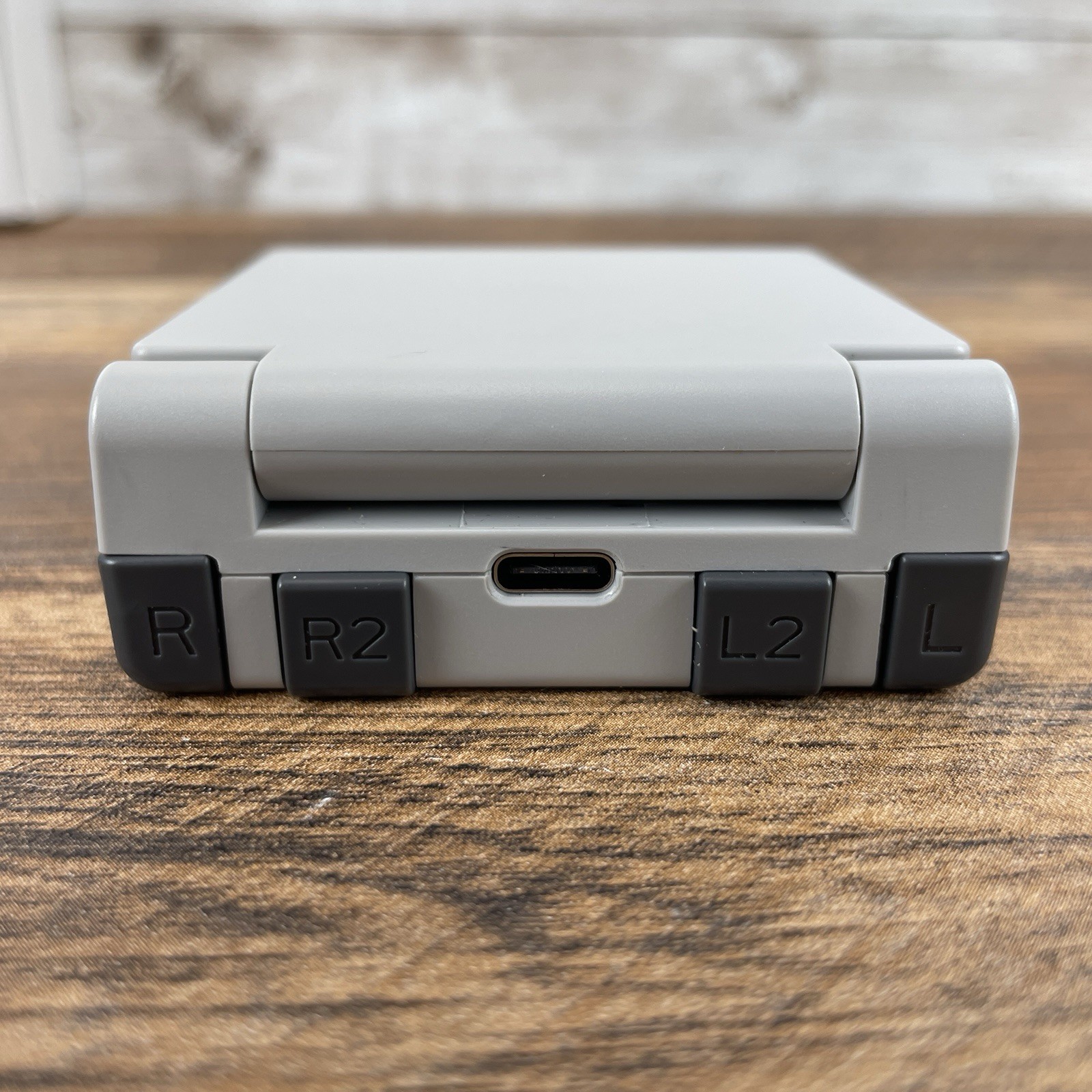 Miyoo Mini Flip Grey SNES Retro Gaming Handheld Console 64G SD Card, MinUI OS