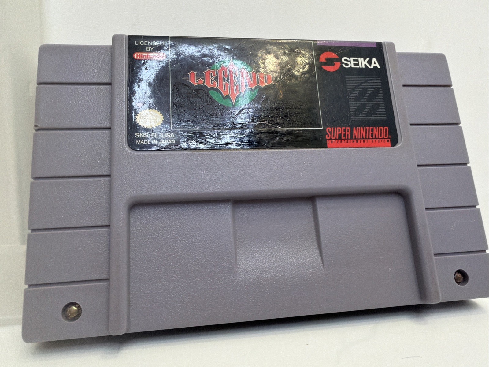 Legend Super Nintendo Game SNES Authentic Tested NICE! w/ Dustcover