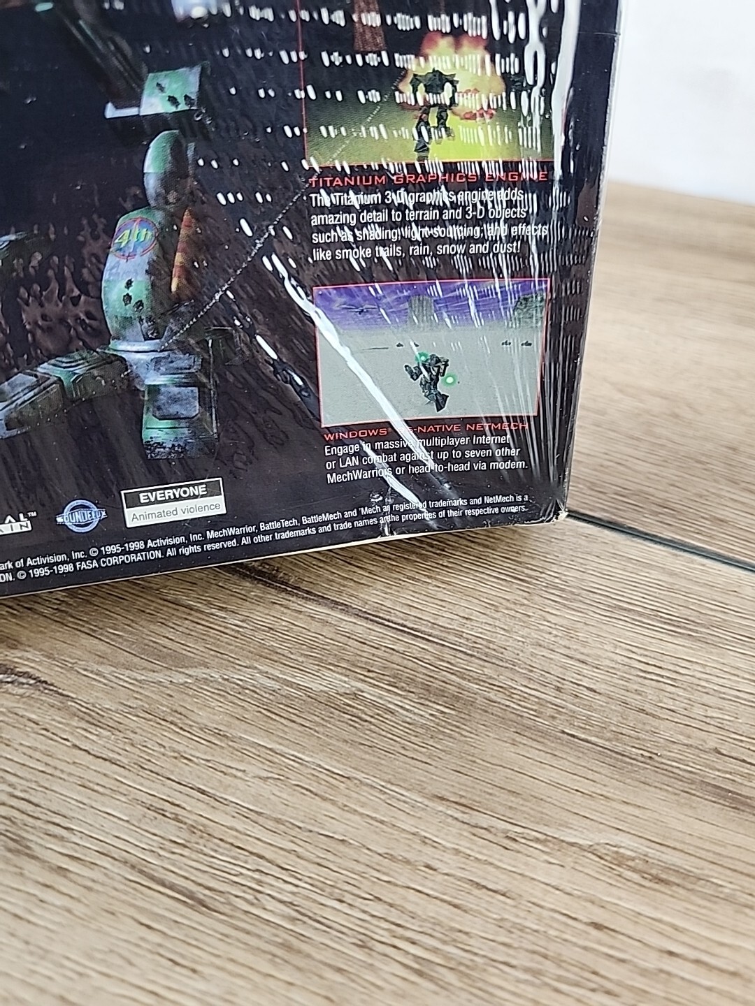 NEW & Sealed – MechWarrior 2: Titanium Edition (PC, 1998, CD-ROM) Big Box RARE