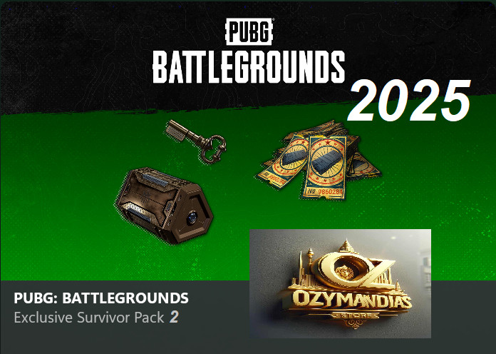 PUBG PlayerUnknowns Battlegrounds Survivor Pack 2 Juin 2025 XBOX Exclusive