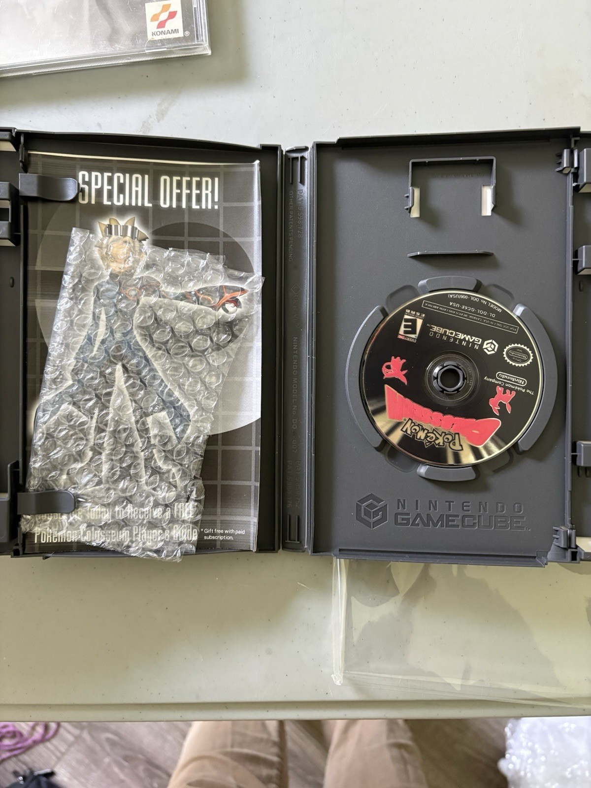 Nintendo Pokémon Colosseum Player’s Choice GameCube NTSC-U/C E 2004 Manual