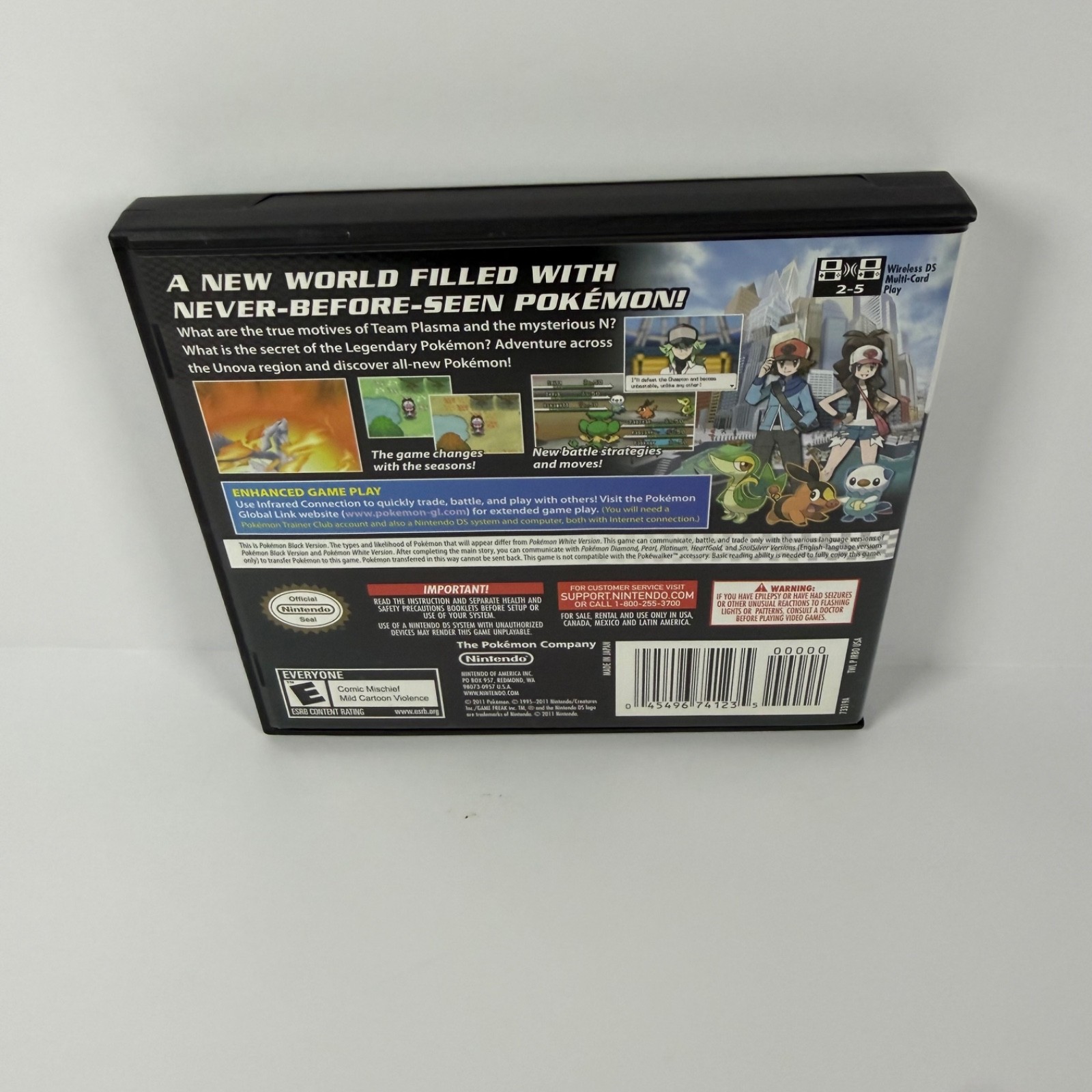 Pokémon Black Version Nintendo DS, CIB (2011)